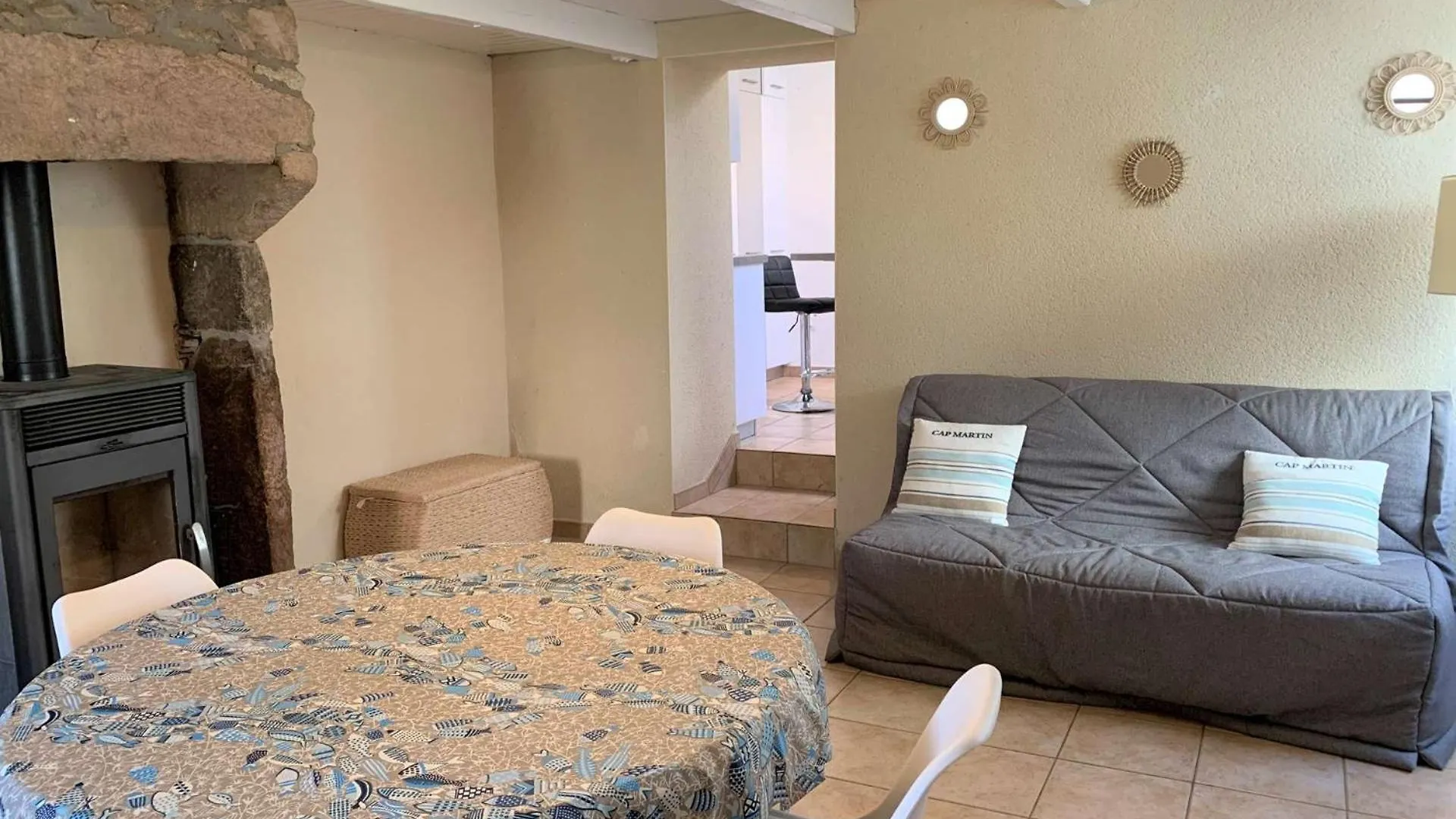 Maison De Pecheur Avec Terrasse A 450M De La Plage A Tregastel - Ref 184 Fransa